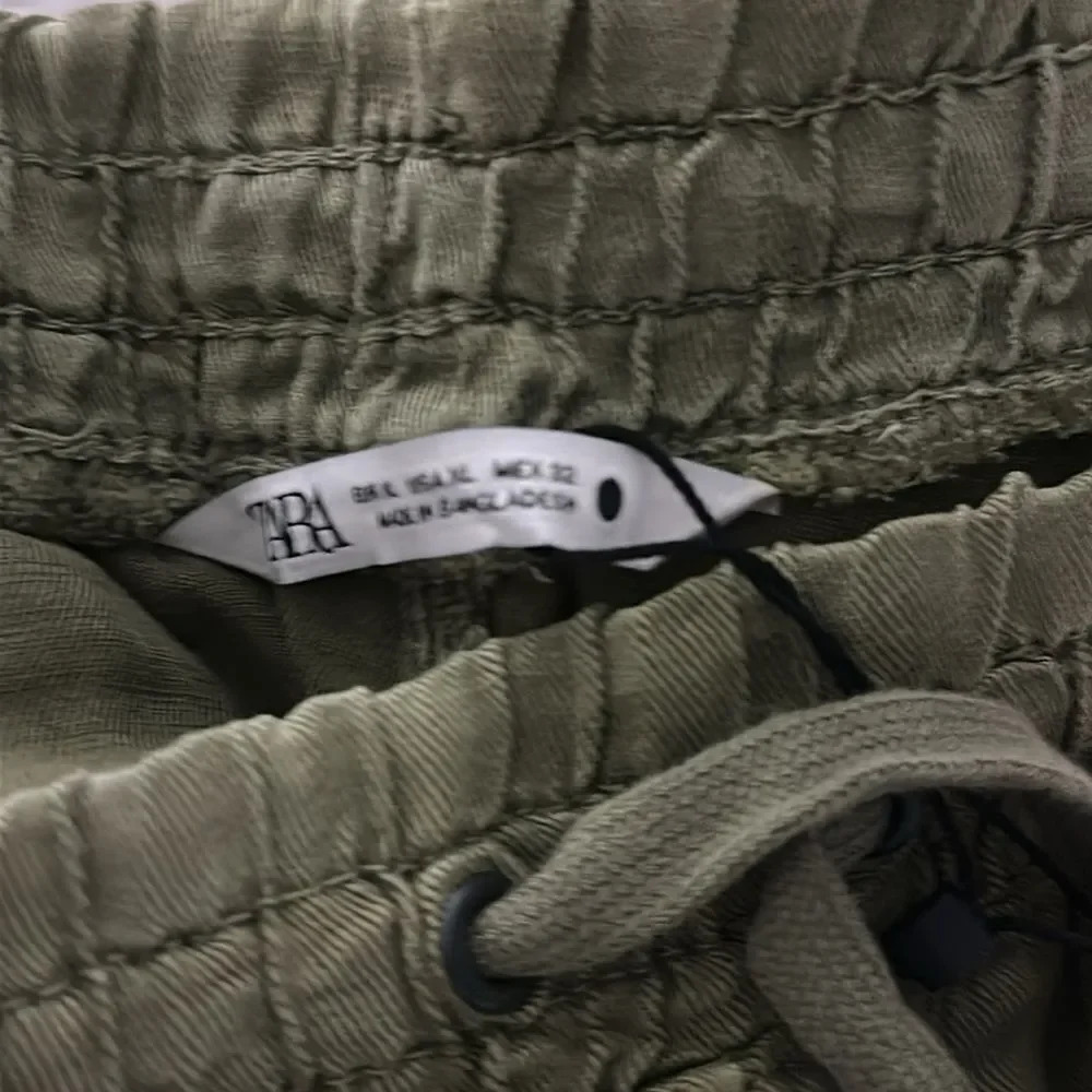 ZARA | Khaki | JOGGING PANTS WITH POCKETS - Picture 12 of 12